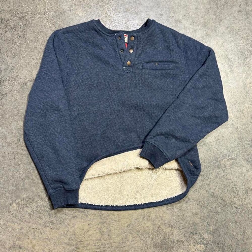 American-vintage Men's Blue‎ and Navy Shirt